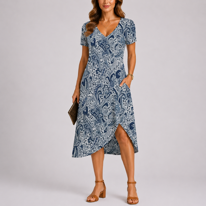 Women's Comfortable Maxi Dress | Casual Summer Dress | V-Neck