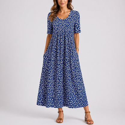 Women’s Casual Floral Midi Dress