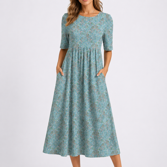 Women's Floral Midi Dress